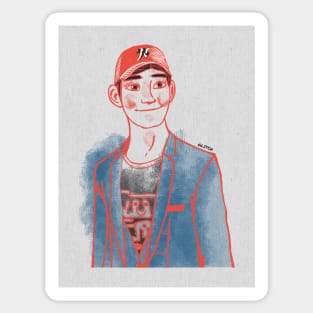 tadashi hamada Sticker